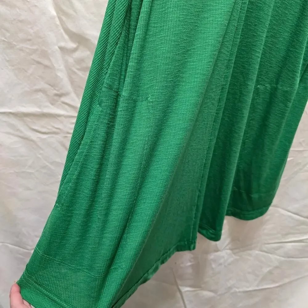 Free People Green Midi Slip Dress